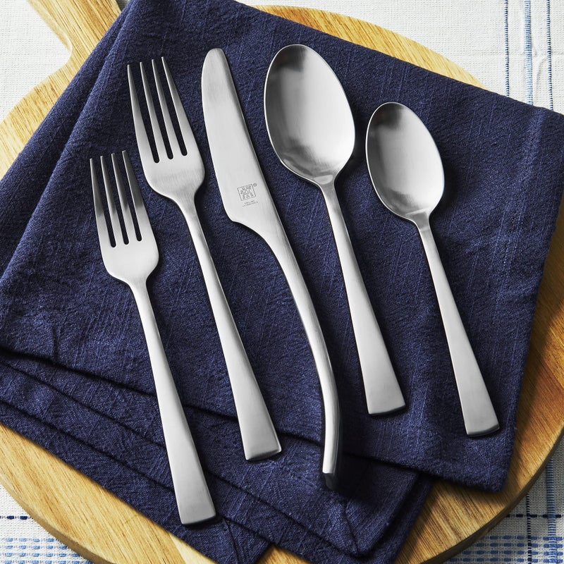 Zwilling J.A. Henckels Bellasera Satin 45 Piece Stainless Steel Flatware Set - Image 2